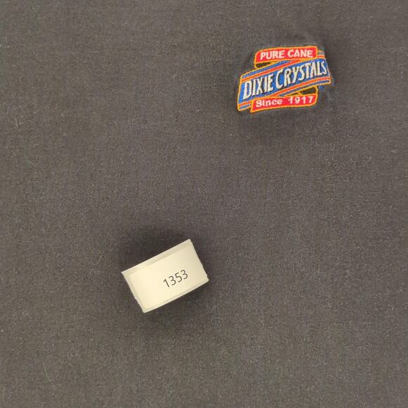 Dixie Crystals Shirt Mens XL Black Jerzees High Cotton Short Sleeve Logo Tee - Picture 6 of 6